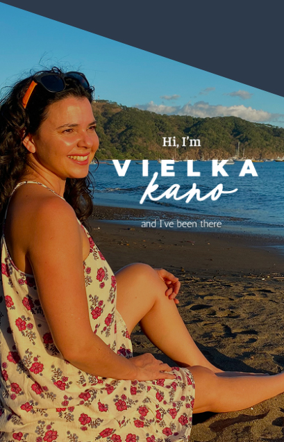 vielka at the beach